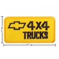 Chevrolet Trucks Style-1 Embroidered Iron On Patch