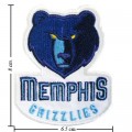 Memphis Grizzlies Style-1 Embroidered Iron On Patch