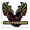 Harley Davidson Rising Fury Patch Embroidered Iron On Patch