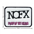 NOFX Music Band Style-1 Embroidered Iron On Patch