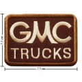 GMC Trucks Style-1 Embroidered Iron On Patch