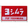 Pop Yoshimura Style-1 Embroidered Iron On Patch