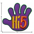 Hi5 Social Network Style-1 Embroidered Iron On Patch