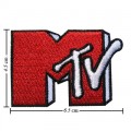 MTV Music Television Style-1 Embroidered Iron On Patch