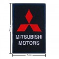 Mitsubishi Motors Style-2 Embroidered Iron On Patch